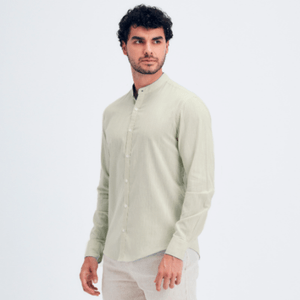 Camisa Lisa Verde Original Penguin