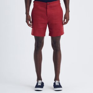 Bermuda Chino Linho Vermelha Original Penguin