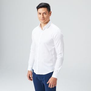 Camisa Strecth Lisa Branca Original Penguin