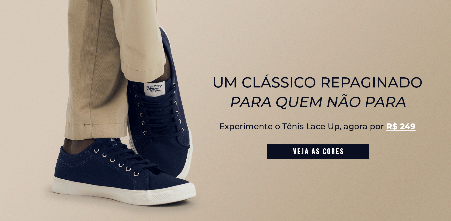 Tênis Lace up 